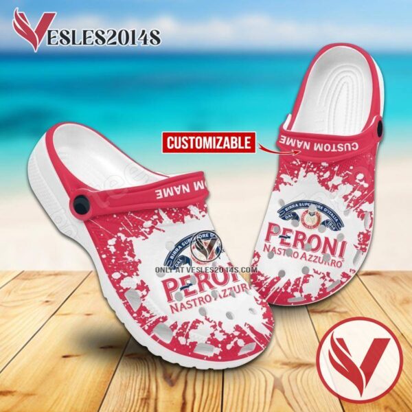 Peroni Logo Crocs Shoes For Men And Women, Unique Clogs Shoes For Fans - Vesles2014S