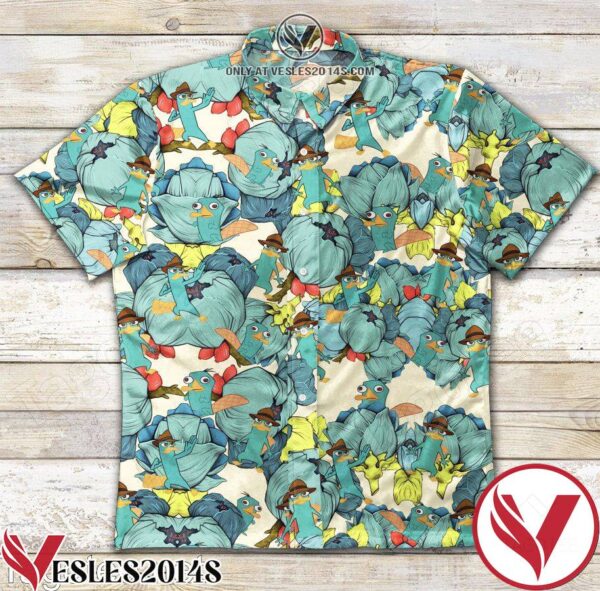Perry The Platypus Hawaiian Shirt, Unique Gifts For Friends - Vesles2014S 1
