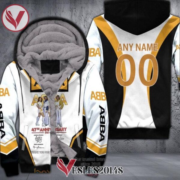 Personalized ABBA 47th Anniversary 1972 2019 Thank You For The Memories custom Fleece hoodie, Best Outfit For Fans Sport - Vesles2014S 1