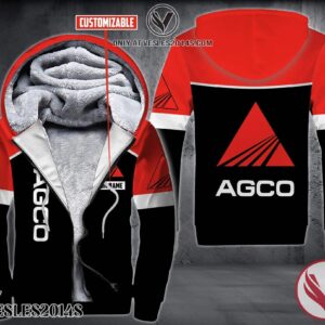 Personalized AGCO Uniform Custom Fleece Hoodie, Unique Gifts For Employee - Vesles2014S 1