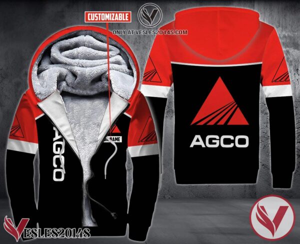 Personalized AGCO Uniform Custom Fleece Hoodie, Unique Gifts For Employee - Vesles2014S 1