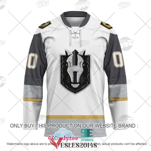 Personalized AHL Henderson Silver Knights 2020-21 Premier White Hockey Jersey, Trending Gifts For Fans - Vesles2014s 1