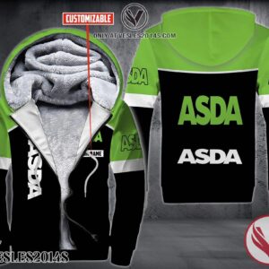Personalized ASDA Uniform Custom Fleece Hoodie, Unique Gifts For Employee - Vesles2014S 1