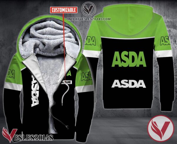 Personalized ASDA Uniform Custom Fleece Hoodie, Unique Gifts For Employee - Vesles2014S 1