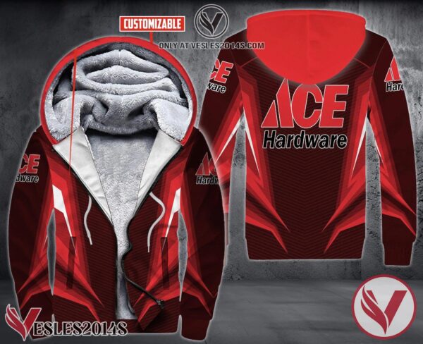 Personalized Ace Hardware Red Uniform CustomFleece Hoodie, Unique Gifts For Employee - Vesles2014S 1