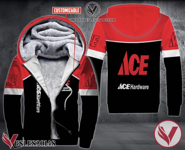 Personalized Ace Hardware Uniform CustomFleece Hoodie, Unique Gifts For Employee - Vesles2014S 1