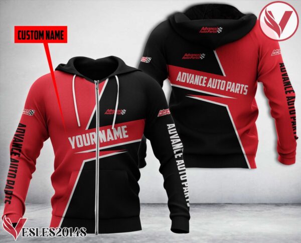 Personalized Advance Auto Parts Uniform Custom Hoodie Style 3 - Vesles2014S 1