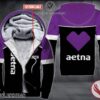 Personalized Aetna Uniform Fleece Hoodie, Unique Gifts For Employee - Vesles2014S 1