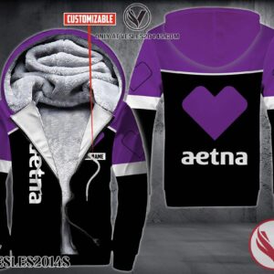 Personalized Aetna Uniform Fleece Hoodie, Unique Gifts For Employee - Vesles2014S 1