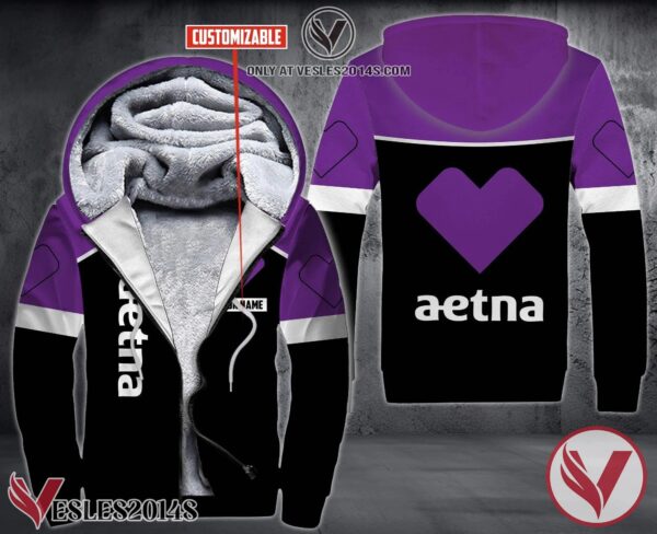 Personalized Aetna Uniform Fleece Hoodie, Unique Gifts For Employee - Vesles2014S 1