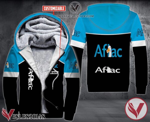 Personalized Aflac Uniform CustomFleece Hoodie, Unique Gifts For Employee - Vesles2014S 1