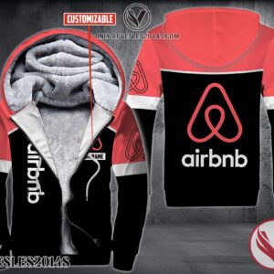 Personalized Airbnb Uniform Fleece Hoodie, Unique Gifts For Employee - Vesles2014S 1