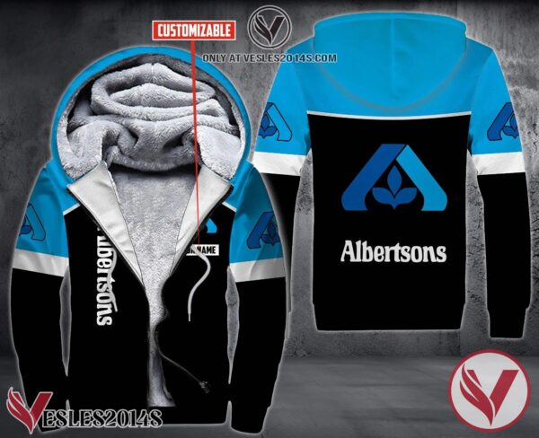 Personalized Albertsons Uniform Fleece Hoodie, Unique Gifts For Employee - Vesles2014S 1
