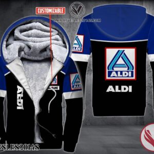Personalized Aldi Uniform Fleece Hoodie, Unique Gifts For Employee - Vesles2014S 1
