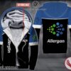 Personalized Allergan, Inc Uniform Fleece Hoodie, Unique Gifts For Employee - Vesles2014S 1