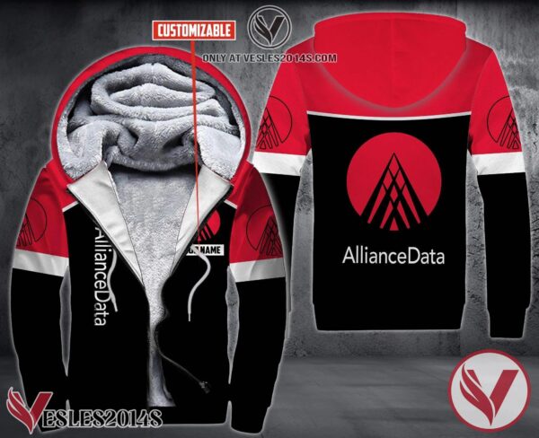 Personalized Alliance Data Uniform Fleece Hoodie, Unique Gifts For Employee - Vesles2014S 1