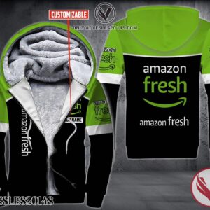 Personalized Amazon Fresh Uniform Fleece Hoodie, Unique Gifts For Employee - Vesles2014S 1
