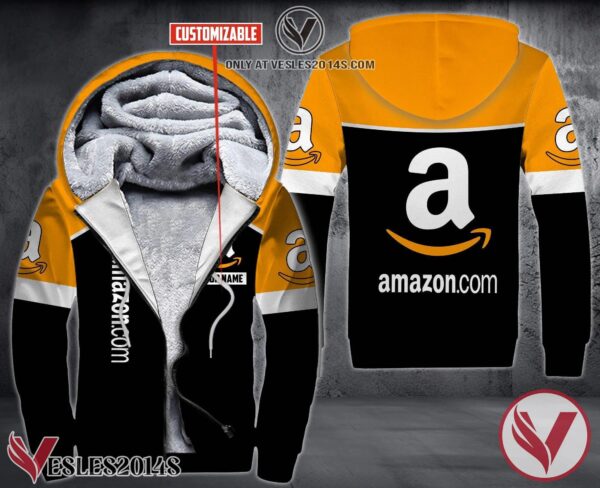 Personalized Amazon.Com Uniform Fleece Hoodie, Unique Gifts For Employee - Vesles2014S 1