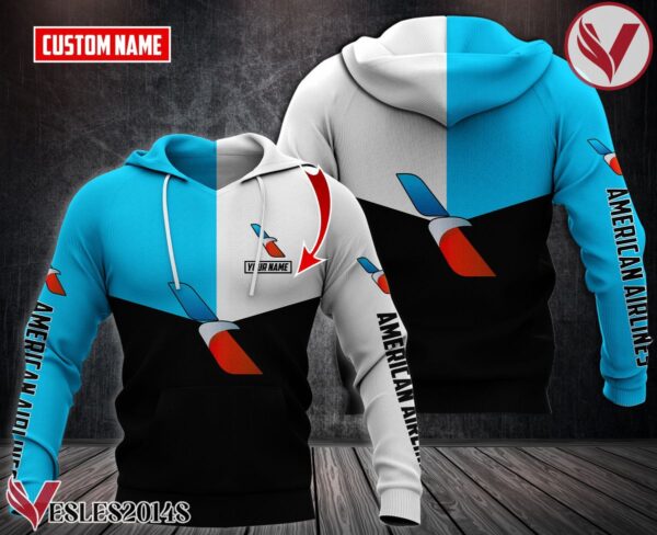 Personalized American Airlines Uniform Custom Hoodie Style 2 - Vesles2014S