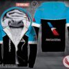 Personalized American Airlines Uniform CustomFleece Hoodie, Unique Gifts For Employee - Vesles2014S 1