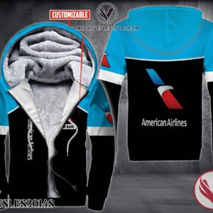 Personalized American Airlines Uniform CustomFleece Hoodie, Unique Gifts For Employee - Vesles2014S 1