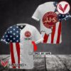 Personalized American Flag Jameson Whiskey Baseball Jersey, Perfect Gifts For Fans - Vesles2014S