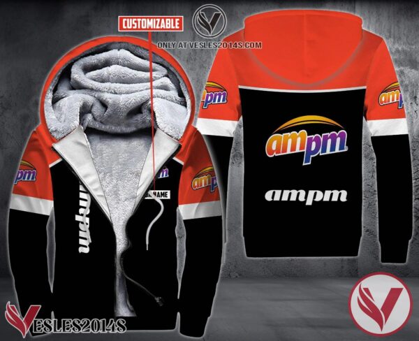 Personalized Ampm Uniform Fleece Hoodie, Unique Gifts For Employee - Vesles2014S 1
