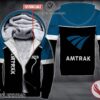 Personalized Amtrak Uniform Custom Fleece Hoodie, Unique Gifts For Employee - Vesles2014S 1