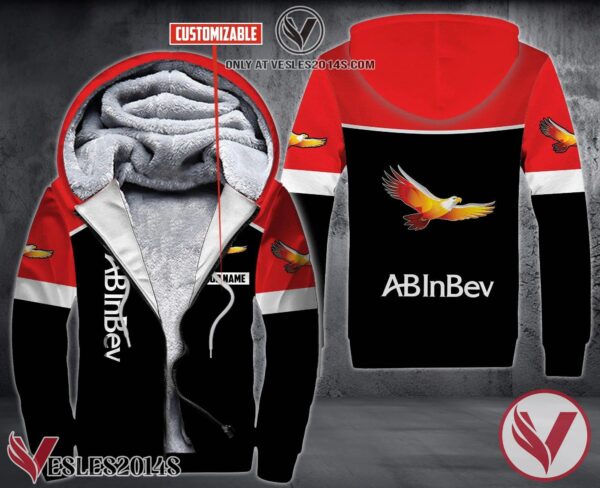 Personalized Anheuser-Busch Inbev Uniform Fleece Hoodie, Unique Gifts For Employee - Vesles2014S 1