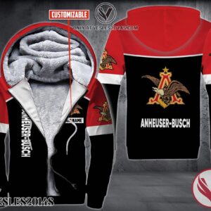 Personalized Anheuser-Busch Uniform Custom Fleece Hoodie, Unique Gifts For Employee - Vesles2014S 1