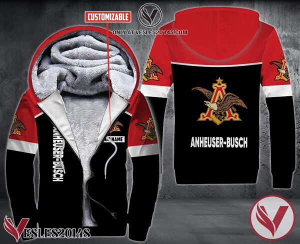Personalized Anheuser-Busch Uniform Custom Fleece Hoodie, Unique Gifts For Employee - Vesles2014S 1