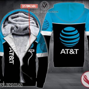 Personalized At&T Uniform Fleece Hoodie, Unique Gifts For Employee - Vesles2014S 1