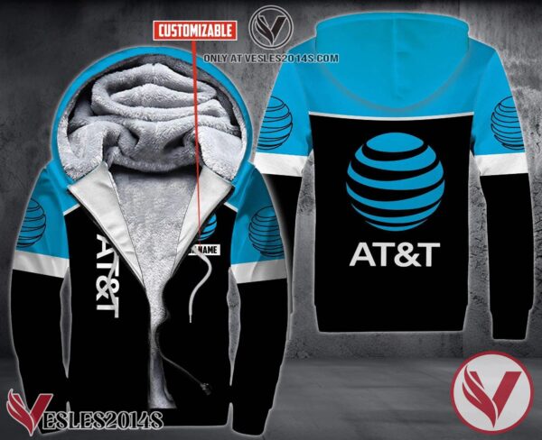 Personalized At&T Uniform Fleece Hoodie, Unique Gifts For Employee - Vesles2014S 1