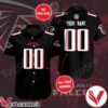 Personalized Atlanta Falcon Football Team Black Hawaiian Shirt And Short, Unique Gifts For Friends - Vesles2014S 1