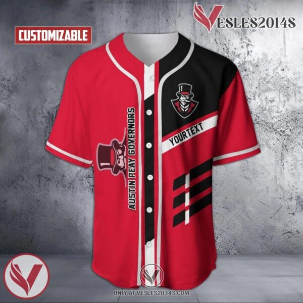 Personalized Austin Peay Governors NCAA Baseball Jersey, Unique Gifts For Fans - Vesles2014s