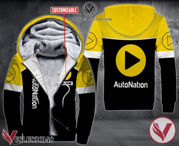 Personalized Autonation Uniform Fleece Hoodie, Unique Gifts For Employee - Vesles2014S 1