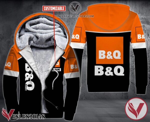 Personalized B&Q Uniform Custom Fleece Hoodie, Unique Gifts For Employee - Vesles2014S 1