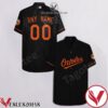 Personalized Baltimore Orioles Black Gift For Fans Hawaiian Shirt And Short, Unique Gifts For Friends - Vesles2014S 1