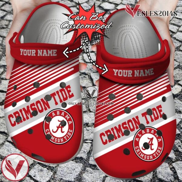 Personalized Baseball Atlanta Braves Crimson Tide Print Crocband Crocs Shoes, Unique Gift From  Vesles2014S