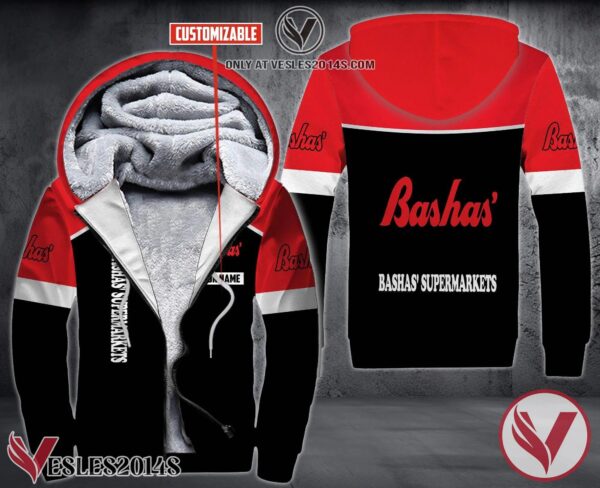 Personalized Bashas’ Supermarkets Uniform Fleece Hoodie, Unique Gifts For Employee - Vesles2014S 1