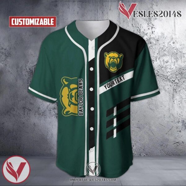 Personalized Baylor Bears NCAA Baseball Jersey, Unique Gifts For Fans - Vesles2014s
