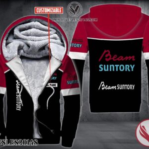 Personalized Beam Suntory Uniform Fleece Hoodie, Unique Gifts For Employee - Vesles2014S 1