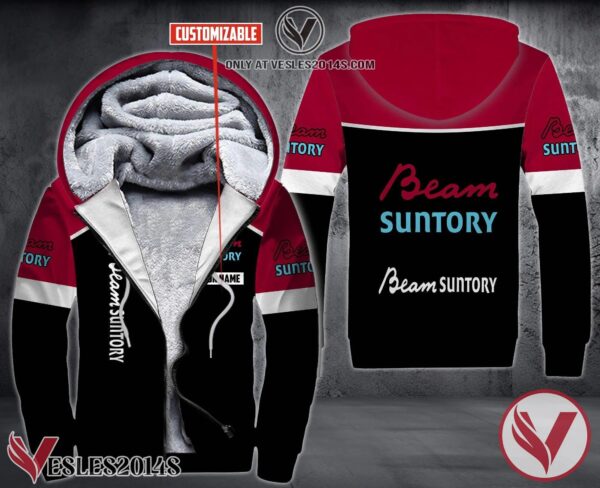 Personalized Beam Suntory Uniform Fleece Hoodie, Unique Gifts For Employee - Vesles2014S 1