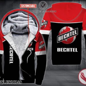 Personalized Bechtel Uniform Custom Fleece Hoodie, Unique Gifts For Employee - Vesles2014S 1