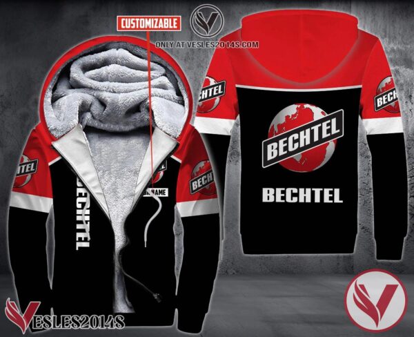 Personalized Bechtel Uniform Custom Fleece Hoodie, Unique Gifts For Employee - Vesles2014S 1