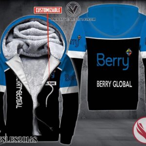 Personalized Berry Global Uniform Fleece Hoodie, Unique Gifts For Employee - Vesles2014S 1