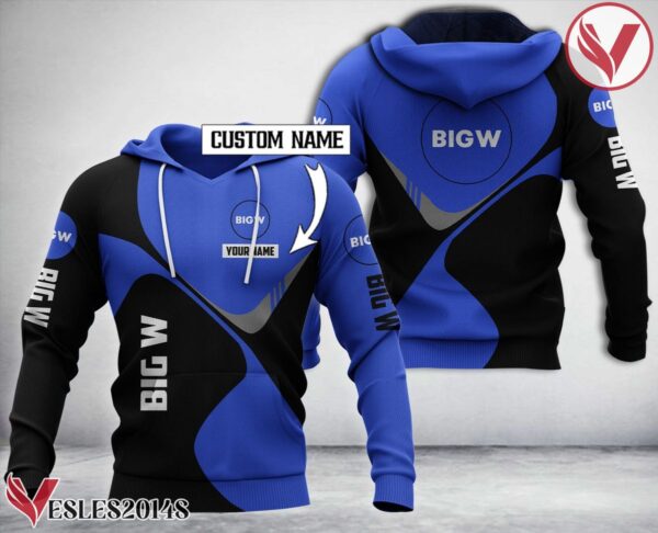 Personalized Big W Uniform Custom Hoodie - Vesles2014S