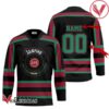 Personalized Black Born To Drink Jameson and Play Hockey Jersey - Vesles2014S