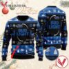 Personalized Black Bud Light Ugly Sweater, Unique Winter Outfits For Fans - Vesles2014S  1