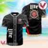 Personalized Black Miller Lite Baseball Jersey, Perfect Gifts For Fans - Vesles2014S